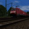 BR 189 Railion: Gods til Bad Schandau Ost